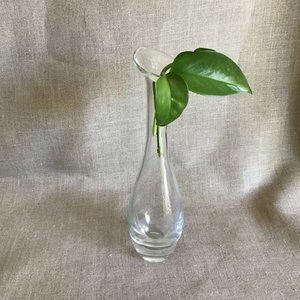 Krosno Bud Vase  Clear Glass Vase